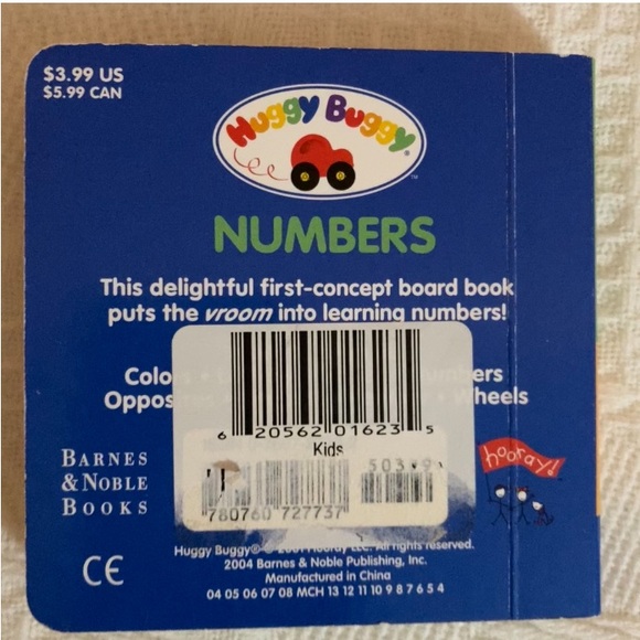 Lot of 5 βVintageβ Board Books for Children Ages 1β5. Used.ππππ - Picture 9 of 14